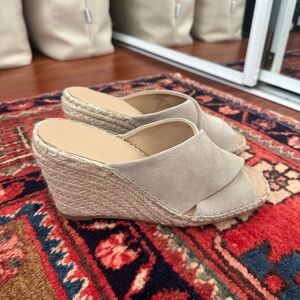 Banana Republic espadrille wedges